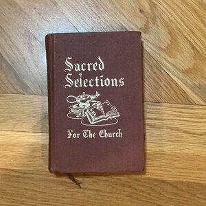 Sacred Selections Song Book